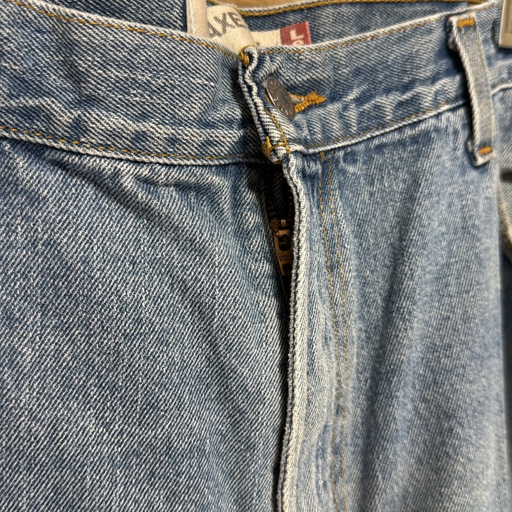 Levi's Jeans Vintage Relaxed Fit 550 Light Blue Size W42 L32 - Picture 8 of 14